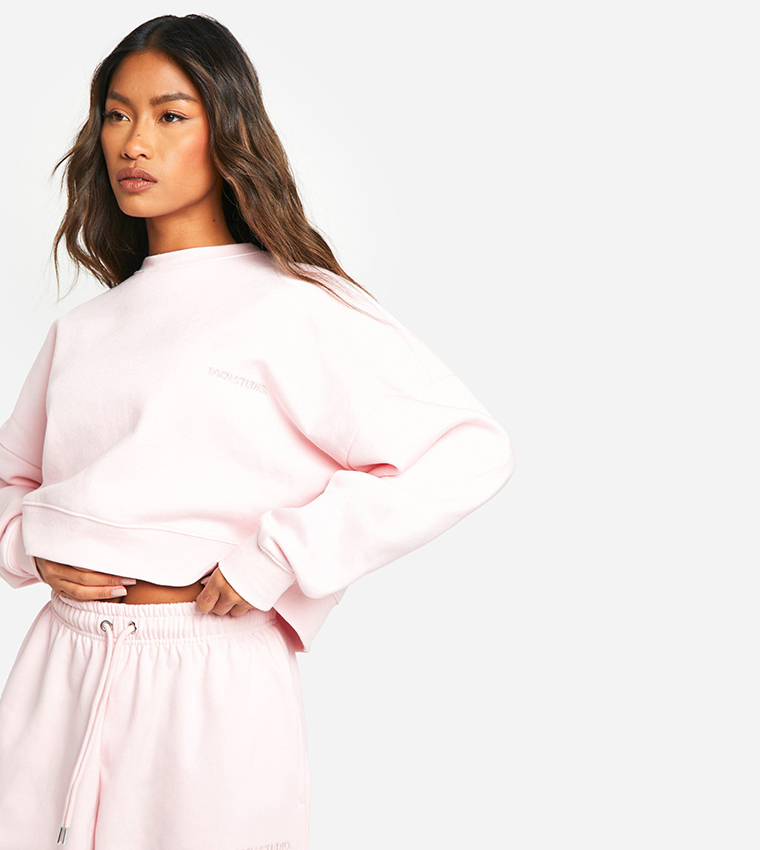 Design Studio Solid Oversized Sweatshirt