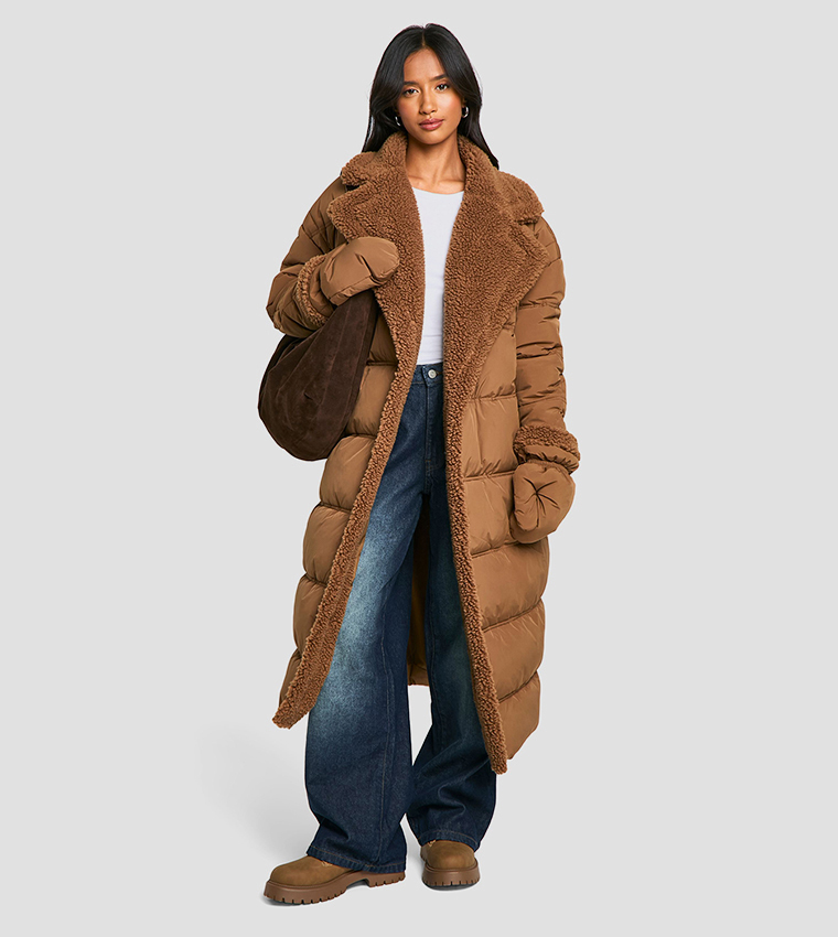 Petite Clothing Boohoo Teddy Coat Petite Buy Boohoo Petite Teddy