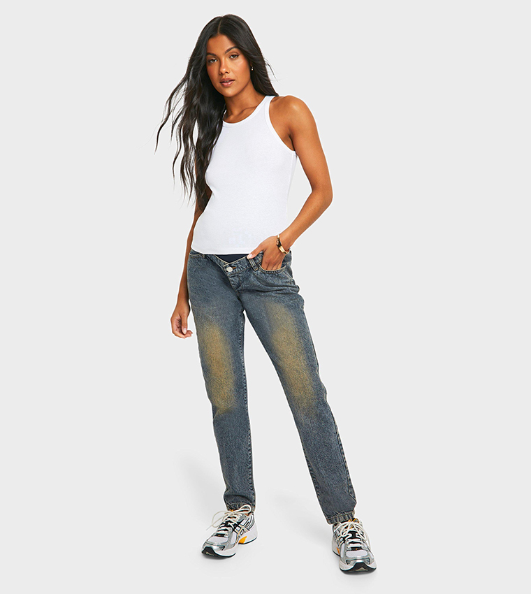Maternity jeans boohoo shop