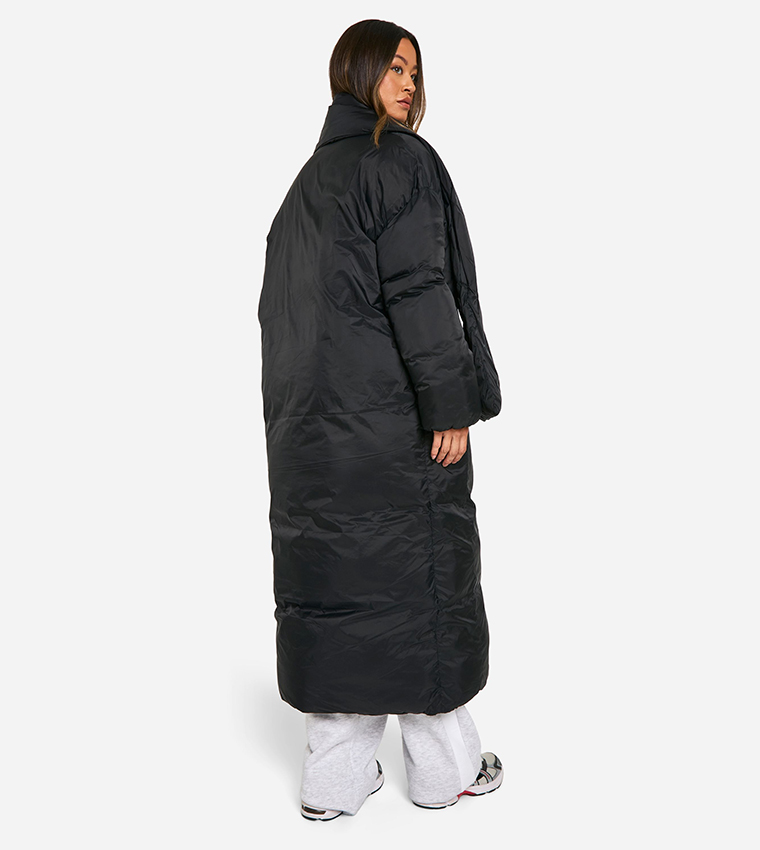 Tall 2-in-1 Scarf Puffer Jacket