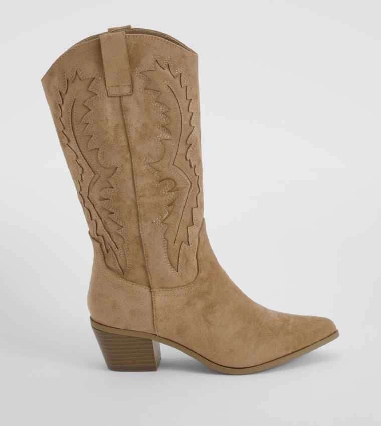 Embroidered Western Cowboy Boots