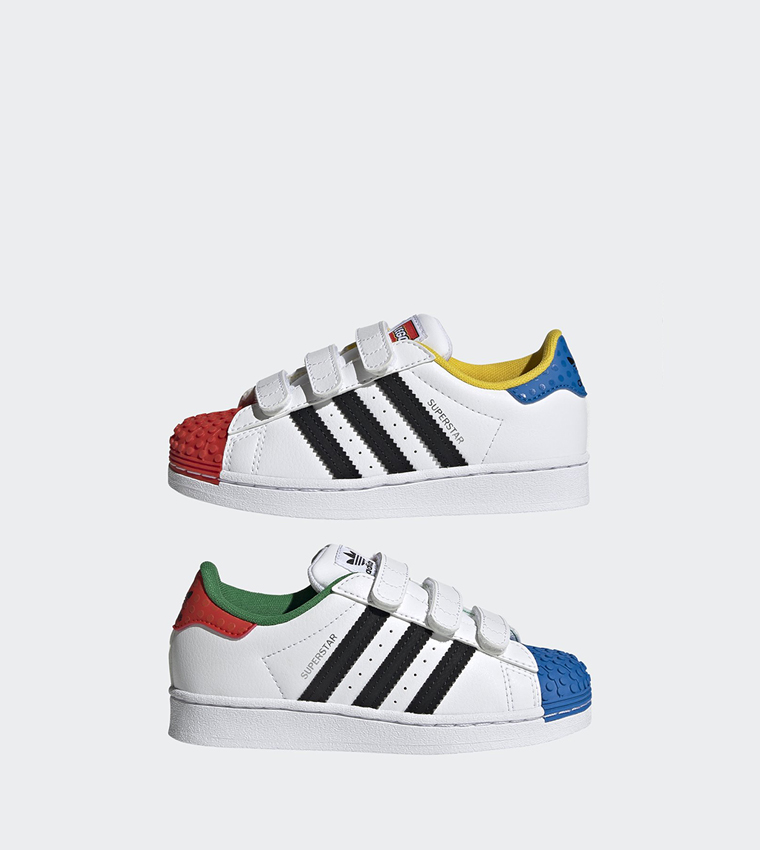 Buy Adidas Originals Adidas Superstar X Lego Shoes In White 6thStreet Oman