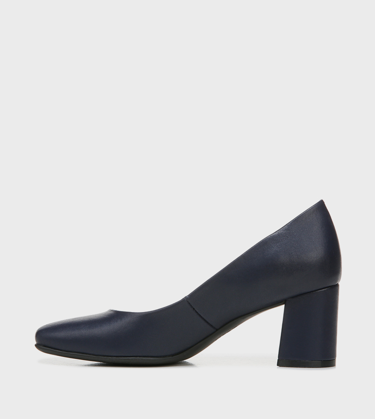NAWARNER Square Toe Pumps