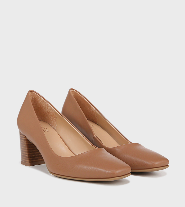 WARNER Block Heel Pumps