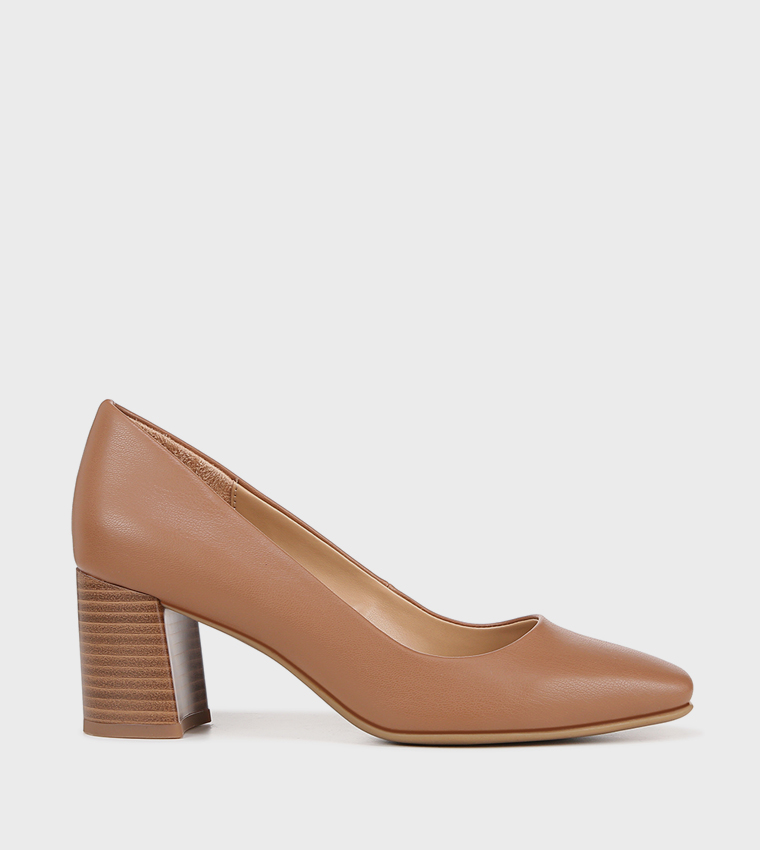 WARNER Block Heel Pumps