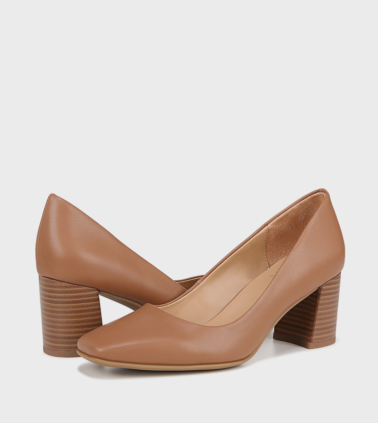 WARNER Block Heel Pumps