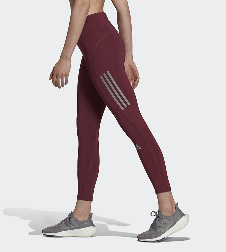 maroon adidas leggings