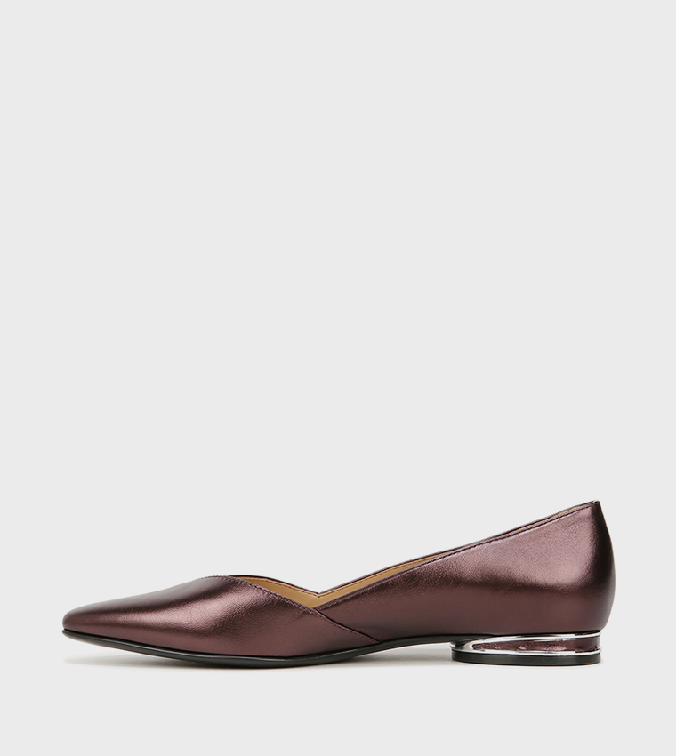 HAVAA Textured Slingback Pumps