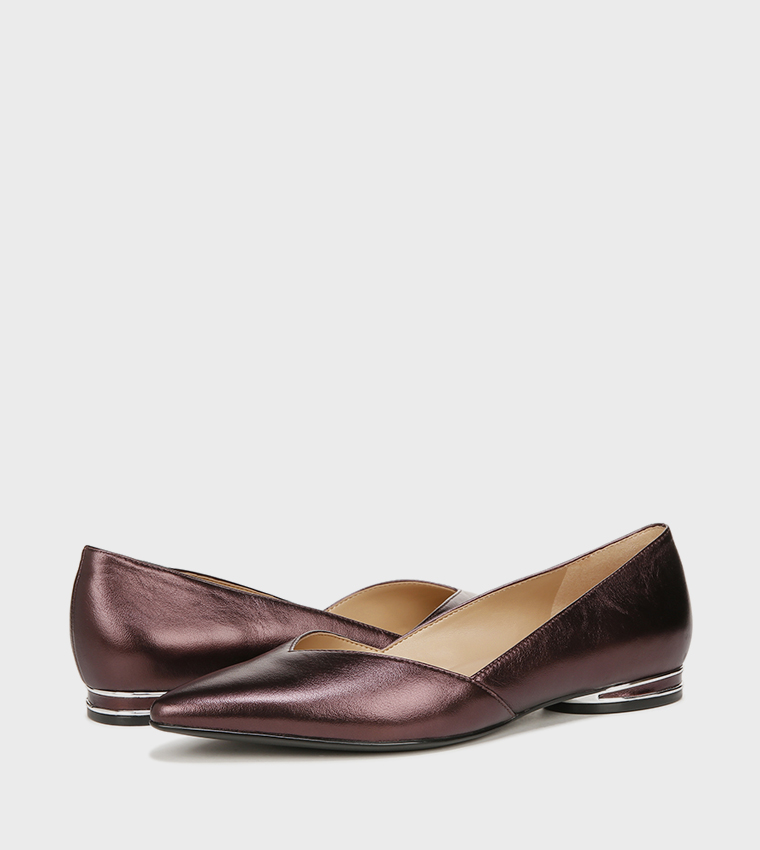 HAVAA Textured Slingback Pumps
