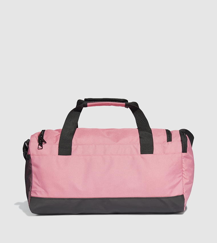 Buy Adidas Essentials Logo Duffel Bag Extra Small In Pink | 6thStreet Qatar