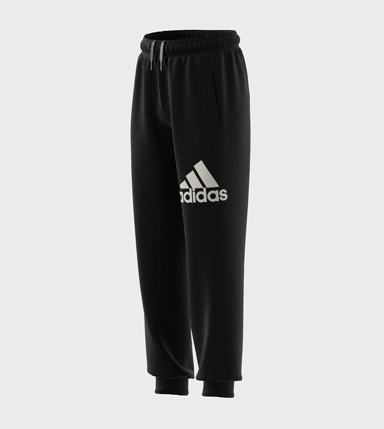 Buy Adidas Essentials Logo Printed Joggers In Black 6thStreet UAE