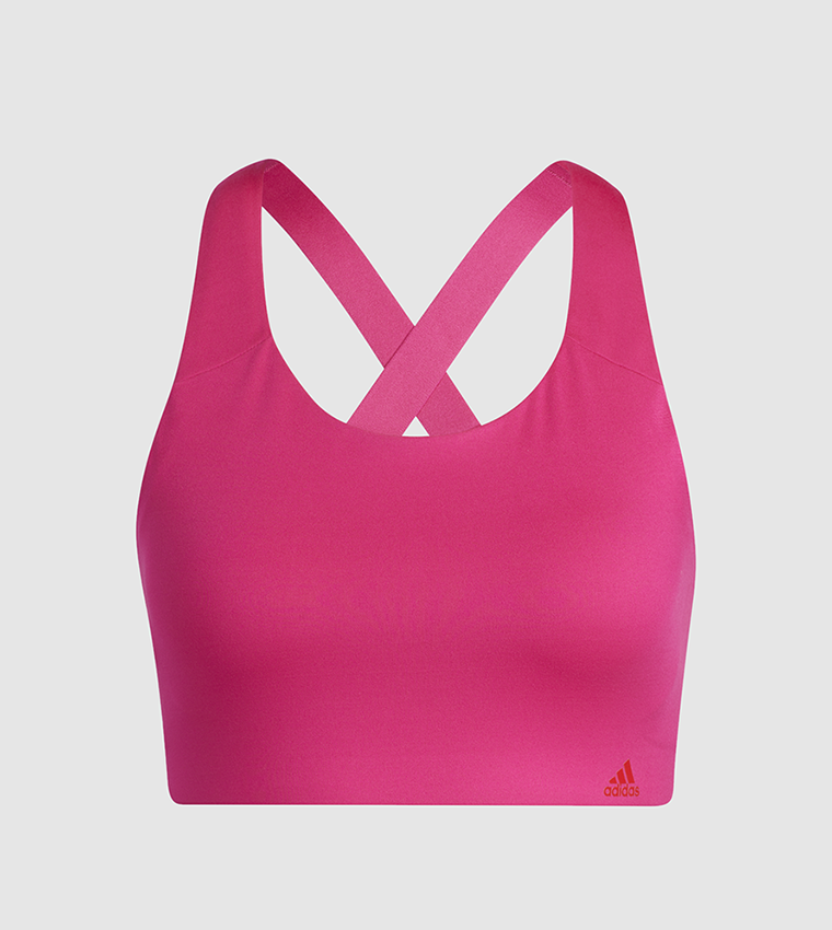 Buy Adidas Logo Detail Ultimate Sports Bra In Multiple Colors