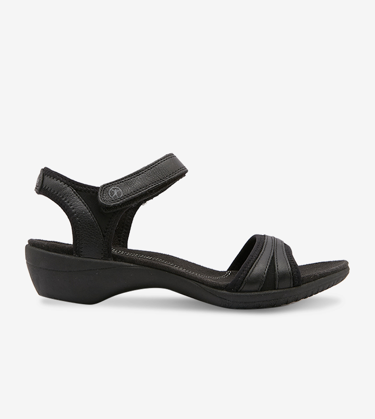 Athos Casual Sandal Alt Closure - Black