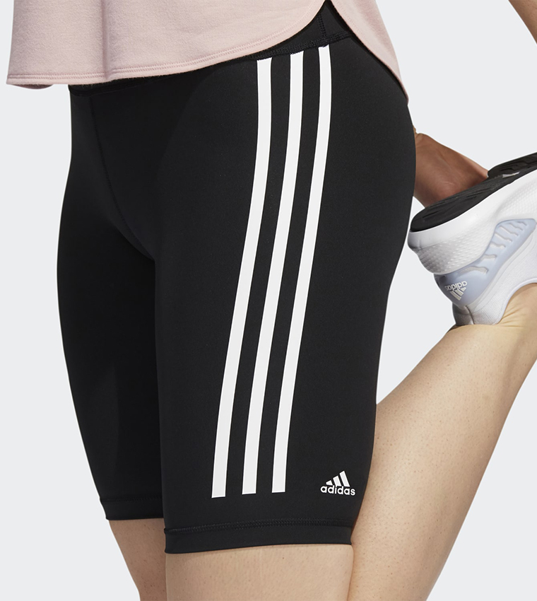 Optime Trainicons 3-Stripes Bike Short Tights