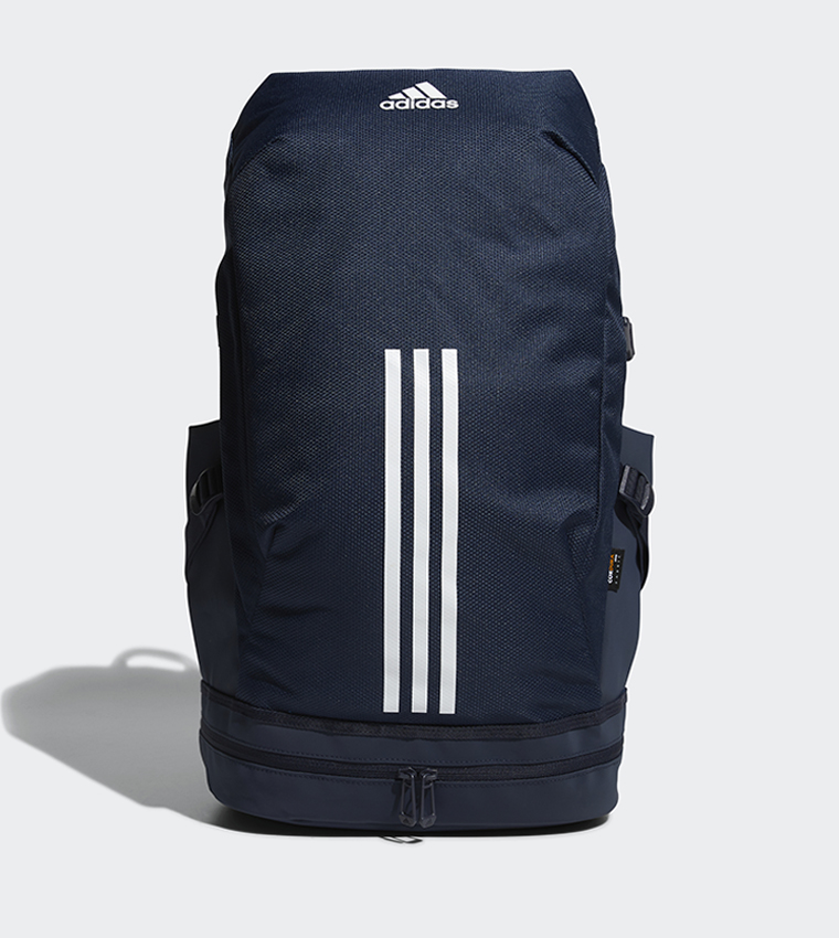 Adidas navy blue training backpack top