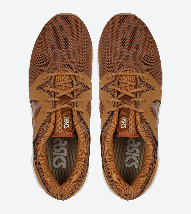 Asics hotsell brown trainers