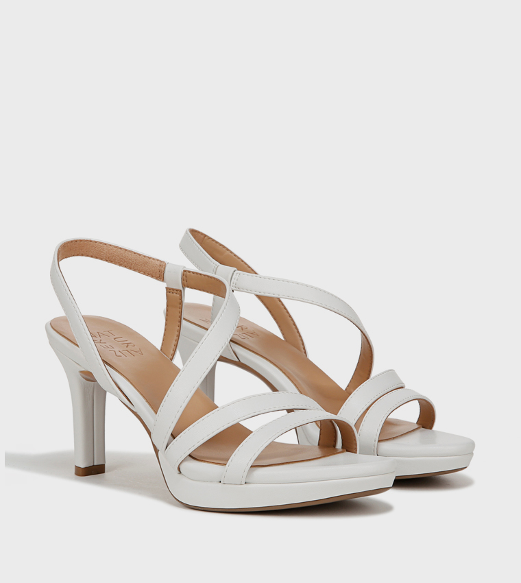 NABRENTA Strappy Slingback Heeled Sandals
