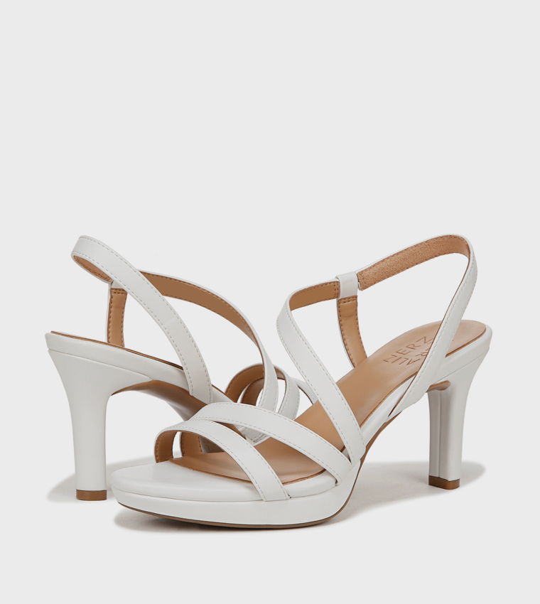 NABRENTA Strappy Slingback Heeled Sandals