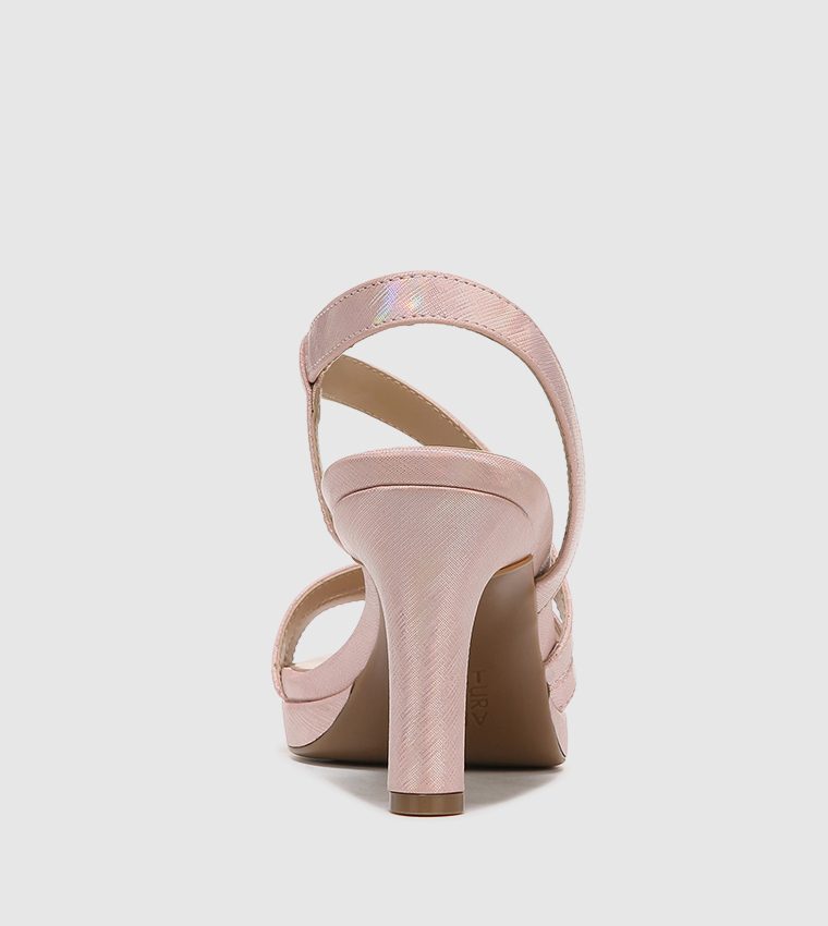 Dusty pink sandals heels best sale