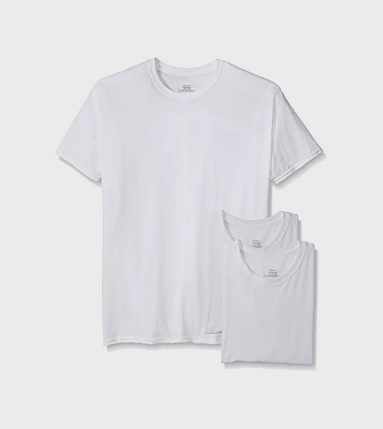 3 Pack Short Sleeves Undershirts