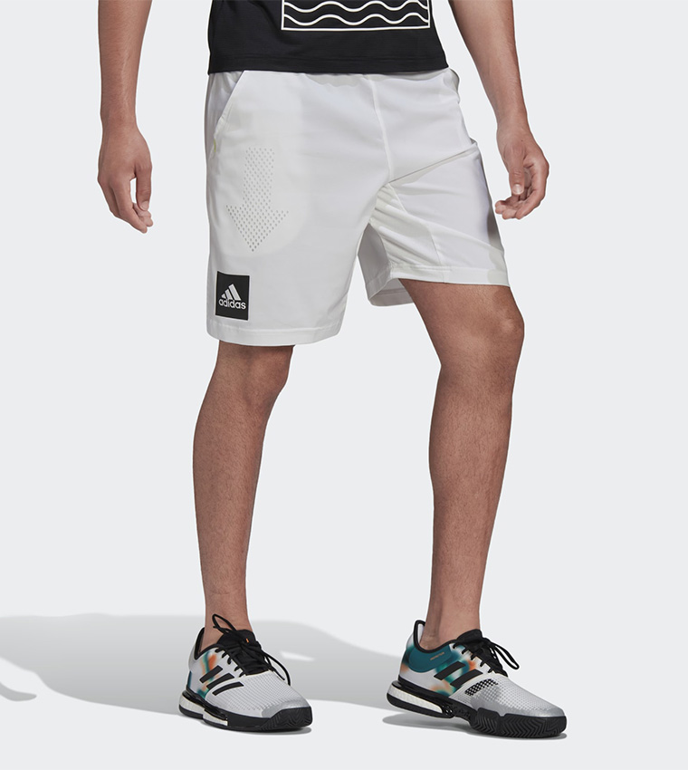 Buy Adidas Paris Tennis Ergo Shorts Inch In White