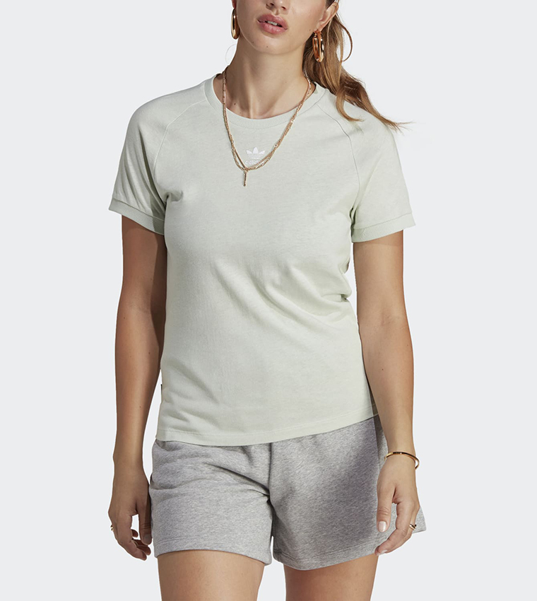 Essentials+ Logo Detail Hemp T-Shirt