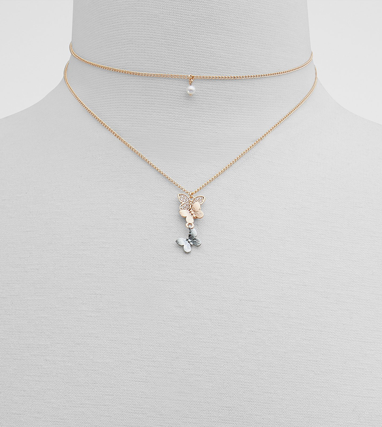 HAIRARIEN Gold-Tone Layered Necklace