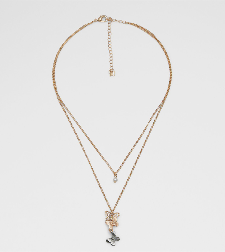 HAIRARIEN Gold-Tone Layered Necklace