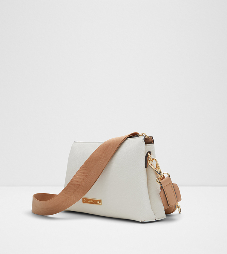 HALAVER Textured Crossbody Bag with Coin Pouch