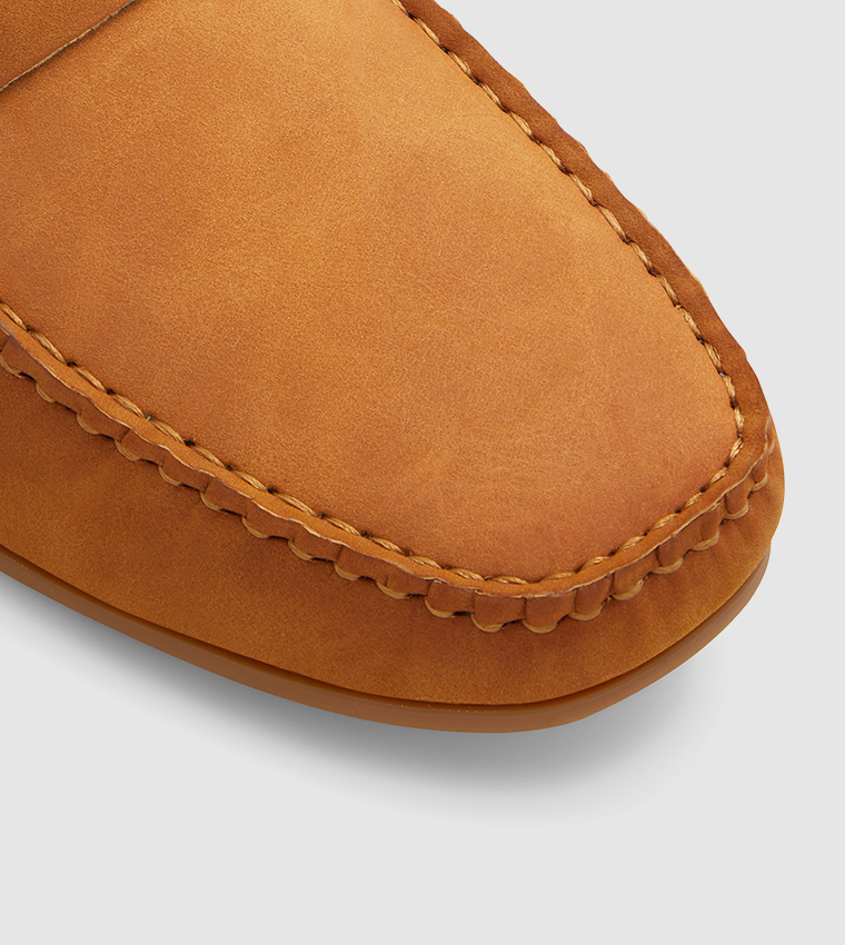 Buy Call It Spring HAMILTON Solid Casual Moccasins In Brown