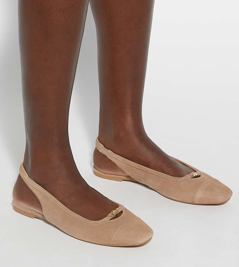 HANNA Slingback Flat Shoes