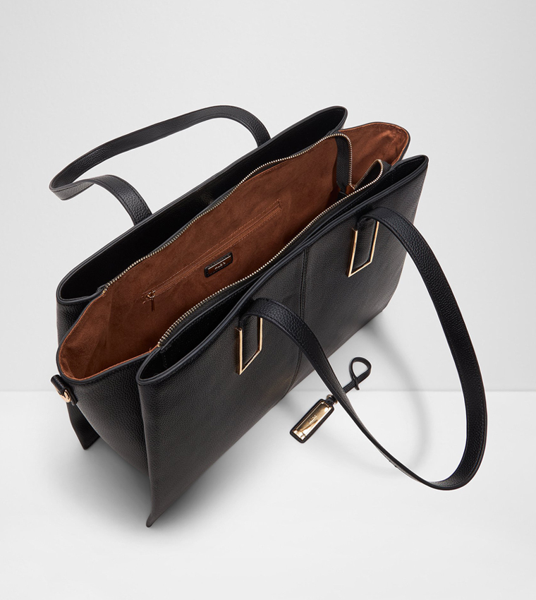 HAOREDIA Textured Shoulder Bag