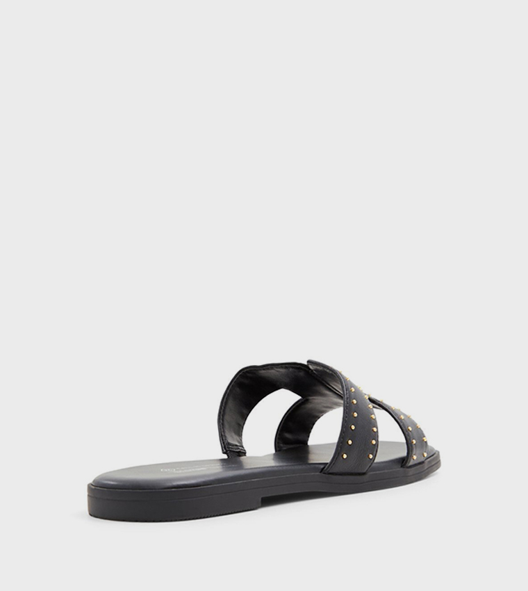 HAYLEE Open Toe Flat Sandals