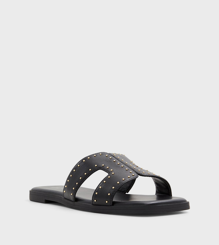 HAYLEE Open Toe Flat Sandals