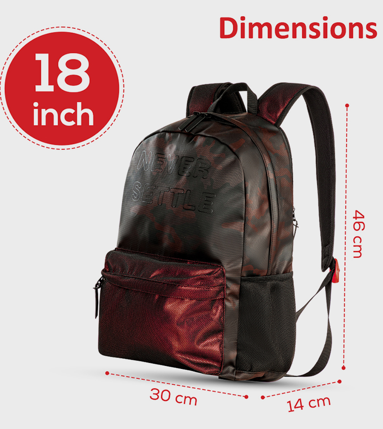 18" Logo Printed Backpack