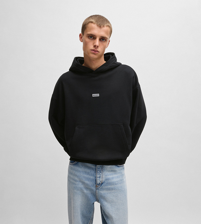 Logo Detail Long Sleeves Hoodie
