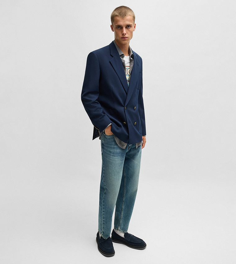 Solid Suede Loafers