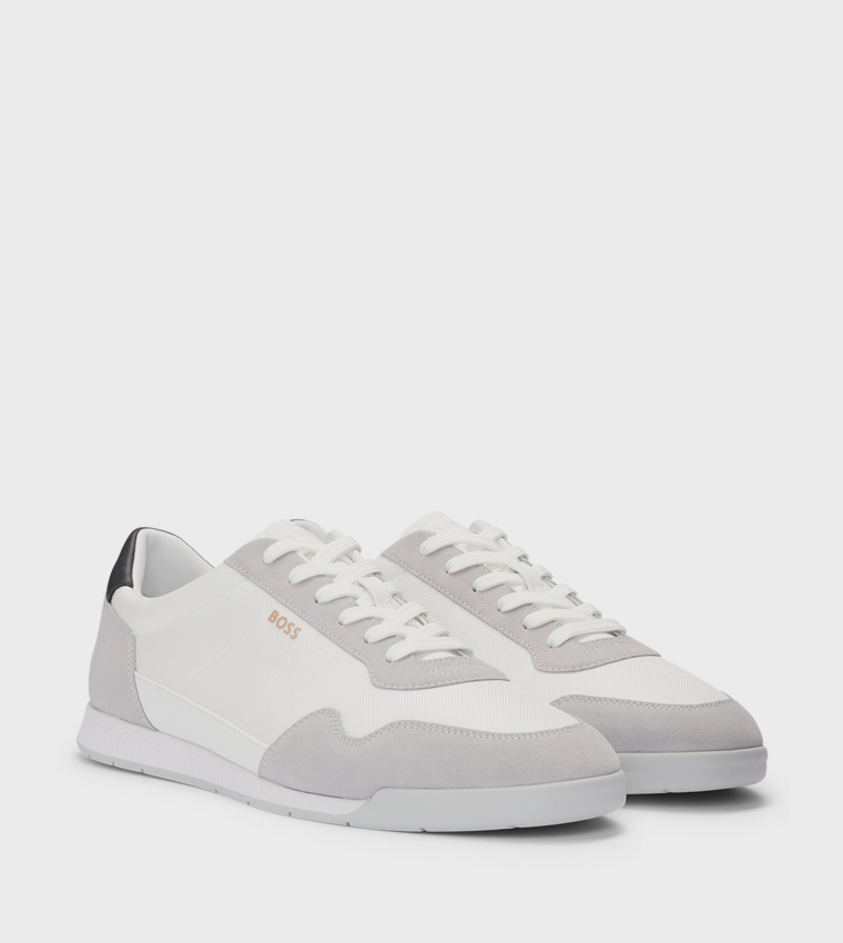 Color Block Lace Up Sneakers