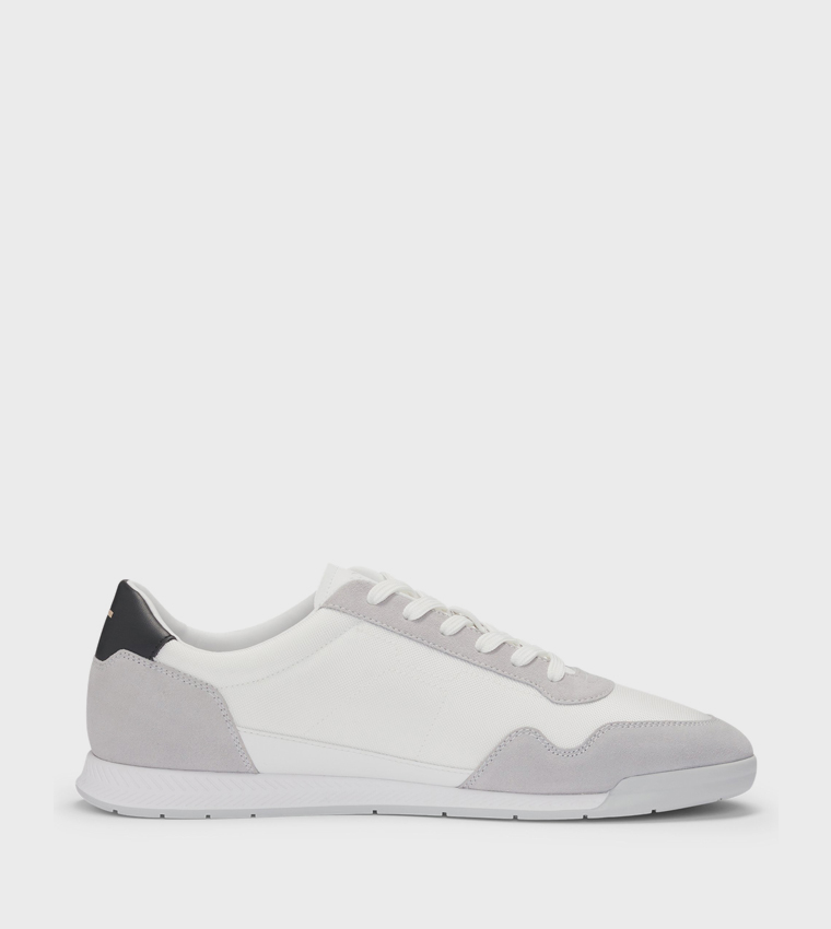 Color Block Lace Up Sneakers