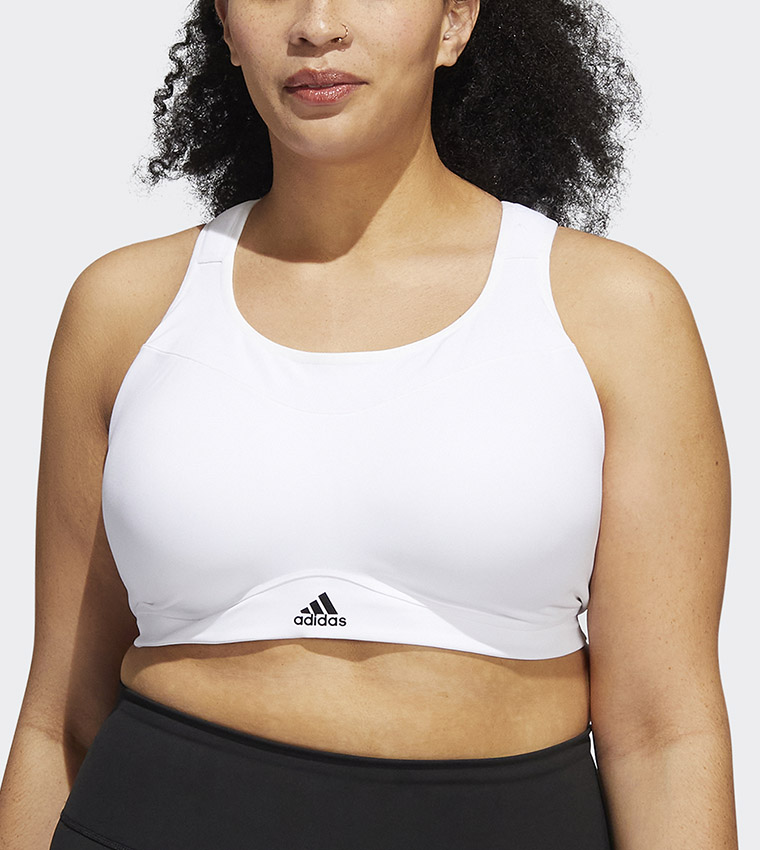 Buy Adidas Adidas Tlrd Impact Training High Support Bra (Plus Size) In White