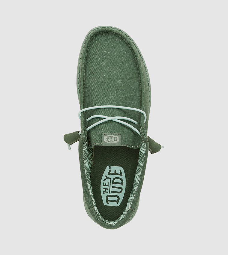 WALLY Stretch Canvas Slip-On Shoes
