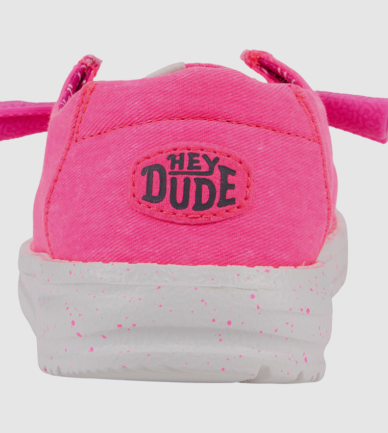 WENDY Y Stretch Canvas Slip-On Shoes