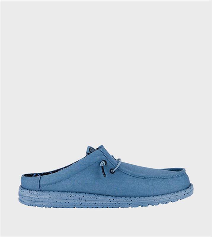 WALLY Stretch Canvas Mule Shoes