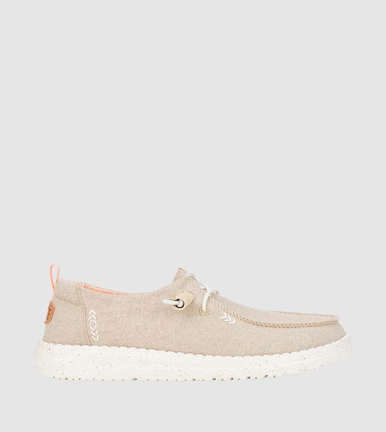 WENDY Chambray Slip-On Shoes
