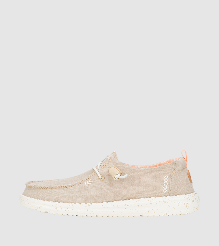 WENDY Chambray Slip-On Shoes