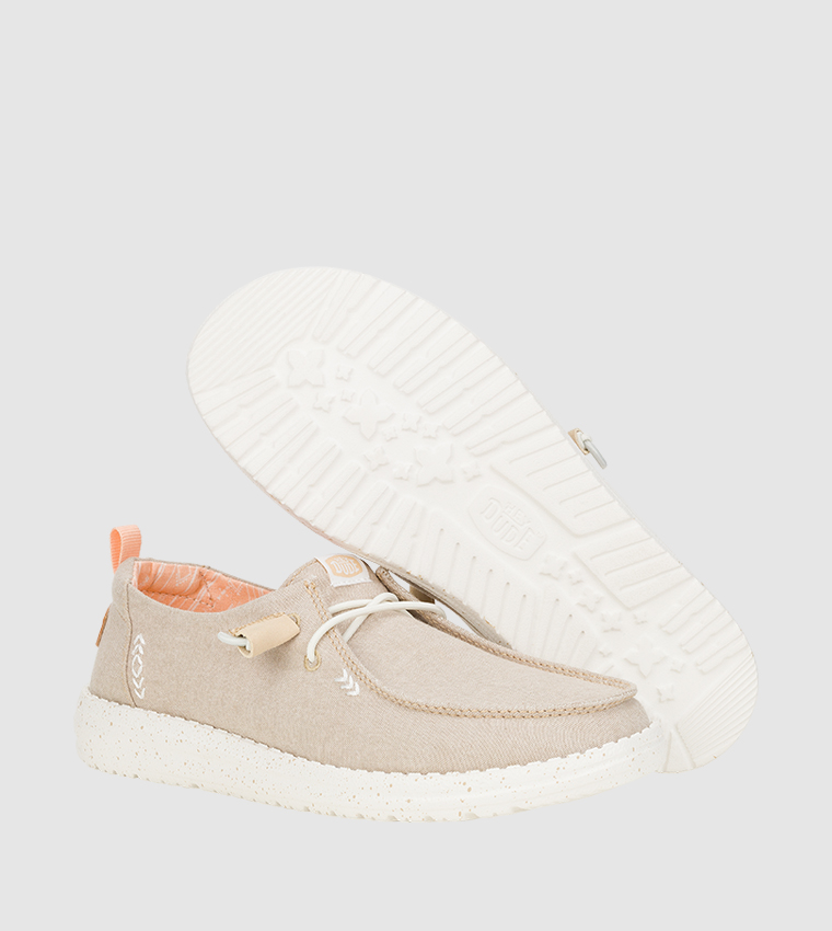 WENDY Chambray Slip-On Shoes