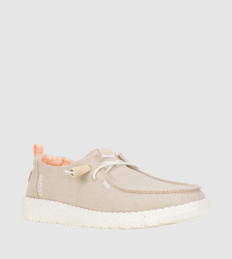 WENDY Chambray Slip-On Shoes