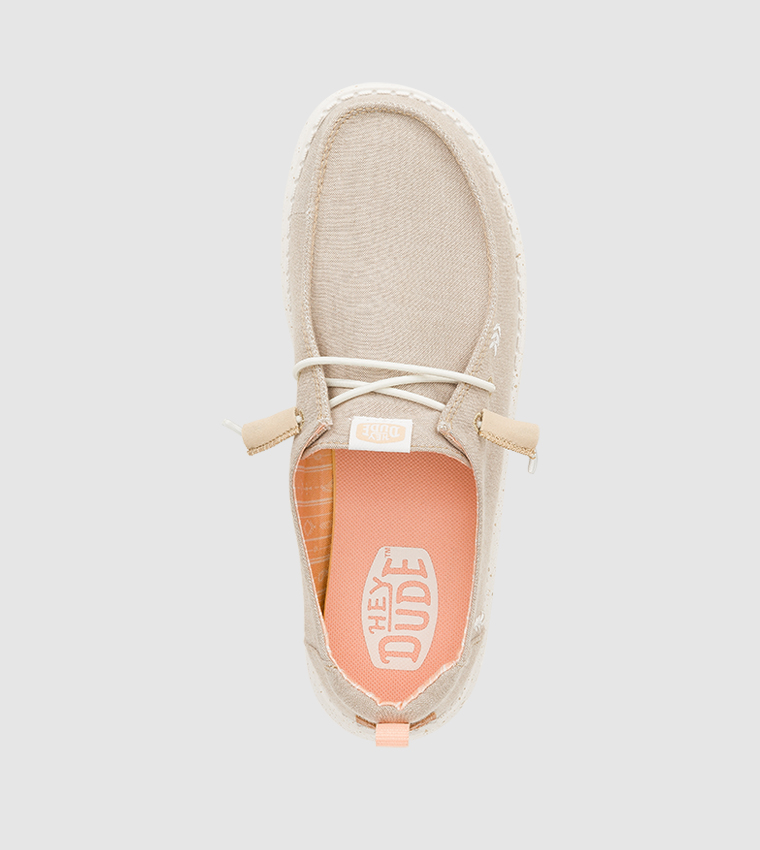 WENDY Chambray Slip-On Shoes