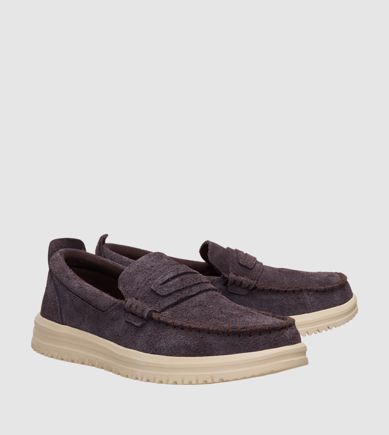 NXT Round Toe Slip-On Loafers