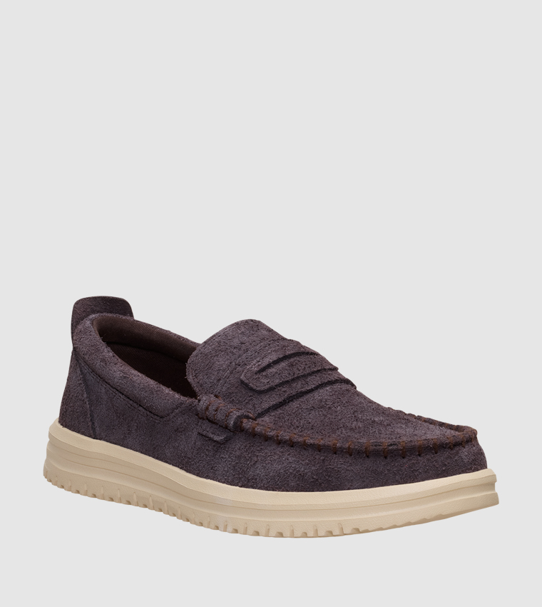 NXT Round Toe Slip-On Loafers